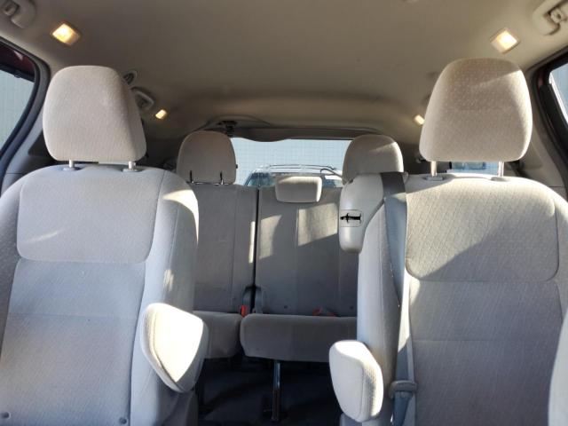 5TDKK3DC3GS751271 - 2016 TOYOTA SIENNA LE 勃艮第红 照片 10
