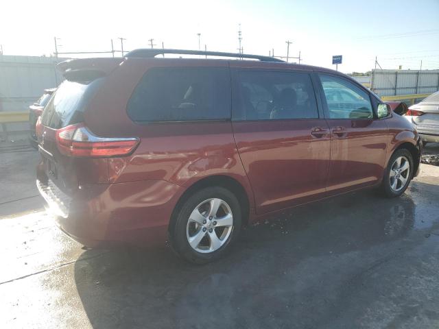 5TDKK3DC3GS751271 - 2016 TOYOTA SIENNA LE 勃艮第红 照片 3