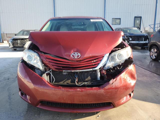 5TDKK3DC3GS751271 - 2016 TOYOTA SIENNA LE 勃艮第红 照片 5
