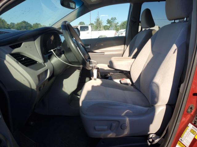 5TDKK3DC3GS751271 - 2016 TOYOTA SIENNA LE 勃艮第红 照片 7