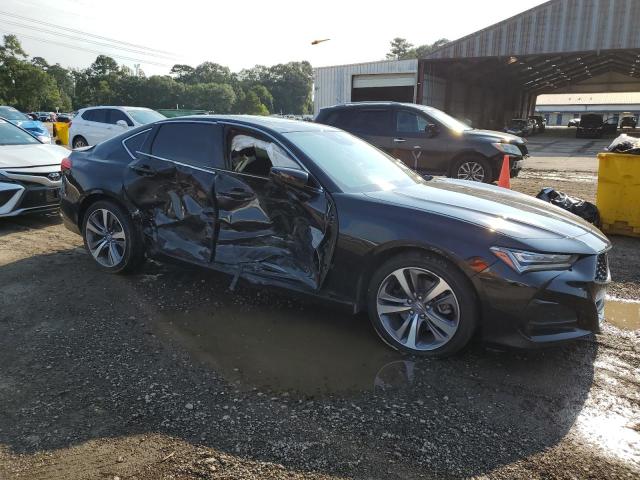 19UUB5F69MA013755 - 2021 ACURA TLX ADVANCE BLACK photo 4