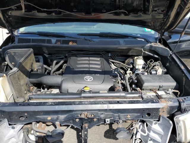 5TFUY5F15BX160151 - 2011 TOYOTA TUNDRA DOUBLE CAB SR5 BLACK photo 11