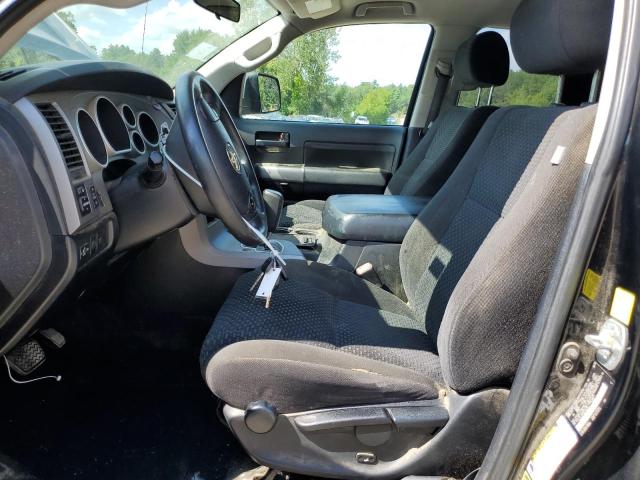 5TFUY5F15BX160151 - 2011 TOYOTA TUNDRA DOUBLE CAB SR5 BLACK photo 7