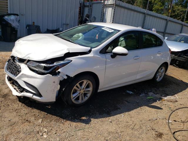 3G1BE6SM0HS522718 - 2017 CHEVROLET CRUZE LT WHITE photo 1