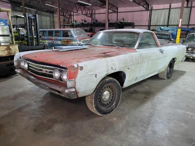 9A425295350 - 1969 FORD RANCHERO GRAY photo 2