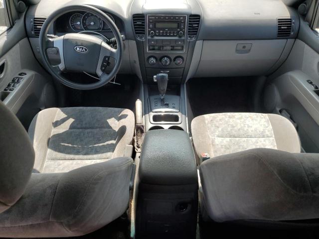 KNDJC735485778134 - 2008 KIA SORENTO EX GRAY photo 8