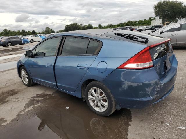 JHMZE2H73AS017028 - 2010 HONDA INSIGHT EX BLUE photo 2