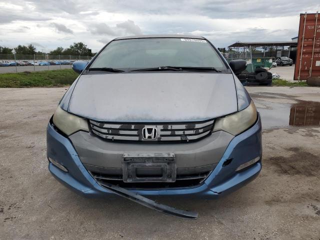 JHMZE2H73AS017028 - 2010 HONDA INSIGHT EX BLUE photo 5