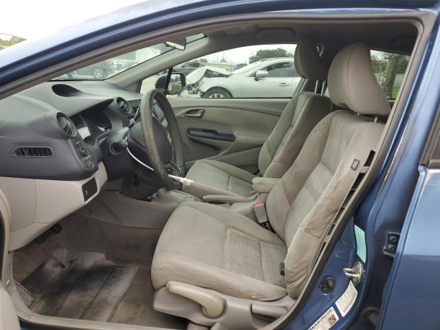 JHMZE2H73AS017028 - 2010 HONDA INSIGHT EX BLUE photo 7