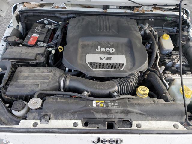 1C4BJWDGXJL881998 - 2018 JEEP WRANGLER U SPORT თეთრი ფოტო 11