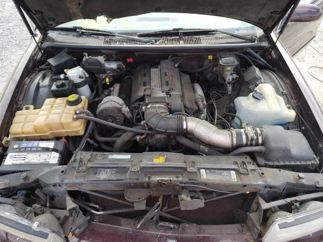 1G1BL52P7SR115192 - 1995 CHEVROLET CAPRICE / CLASSIC SS BURGUNDY photo 11