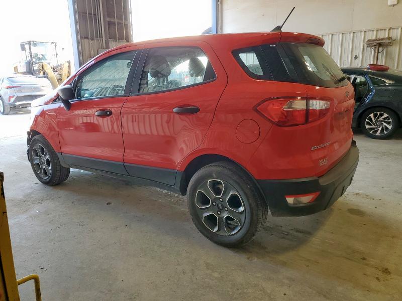 MAJ3S2FE6LC393212 - 2020 FORD ECOSPORT S 红色 照片 2