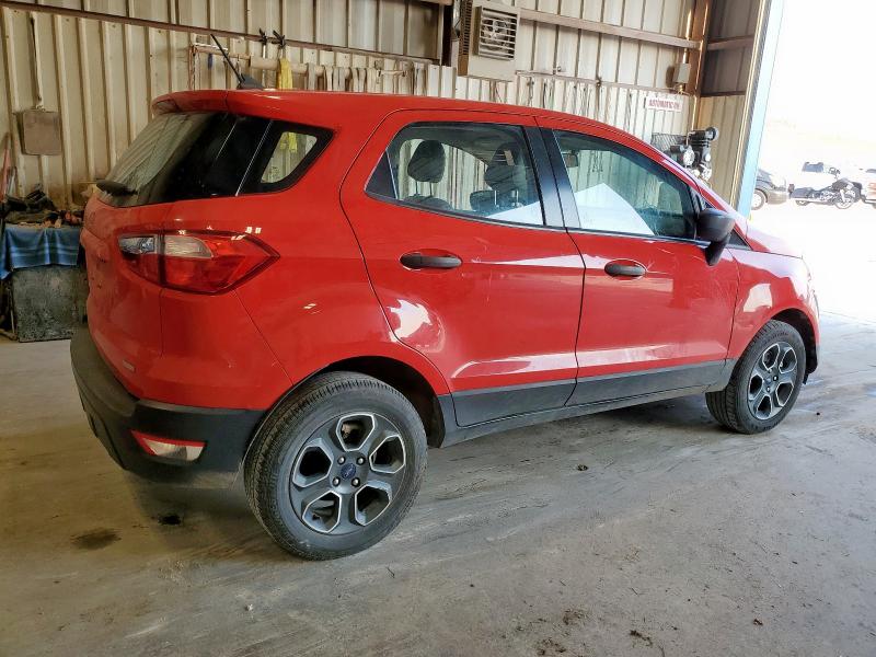 MAJ3S2FE6LC393212 - 2020 FORD ECOSPORT S 红色 照片 3