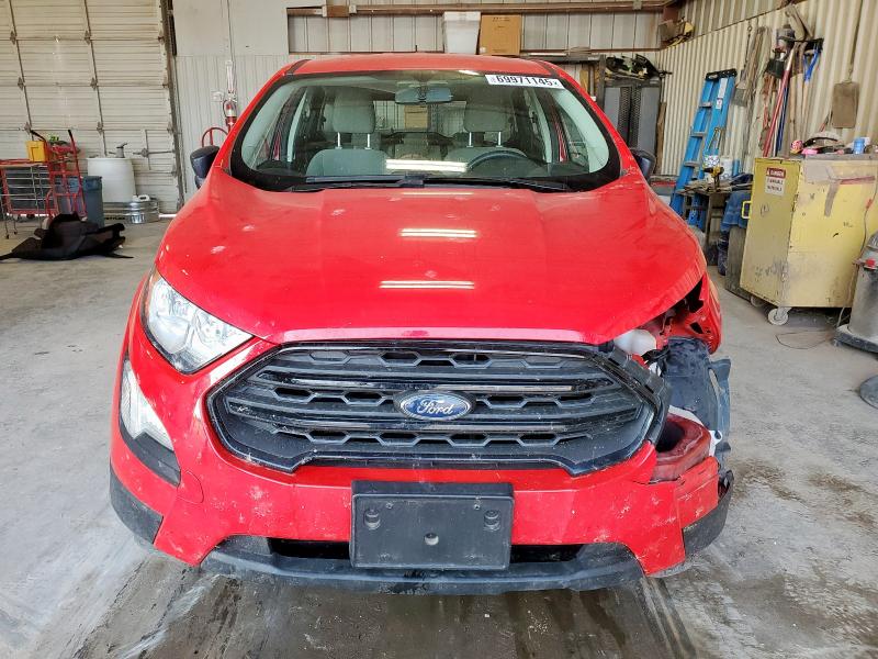 MAJ3S2FE6LC393212 - 2020 FORD ECOSPORT S 红色 照片 5