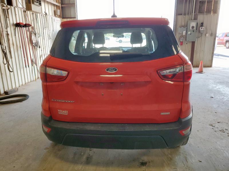 MAJ3S2FE6LC393212 - 2020 FORD ECOSPORT S 红色 照片 6