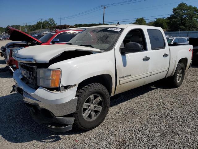 3GTRKVE35AG172149 - 2010 GMC SIERRA K1500 SLE WHITE photo 1