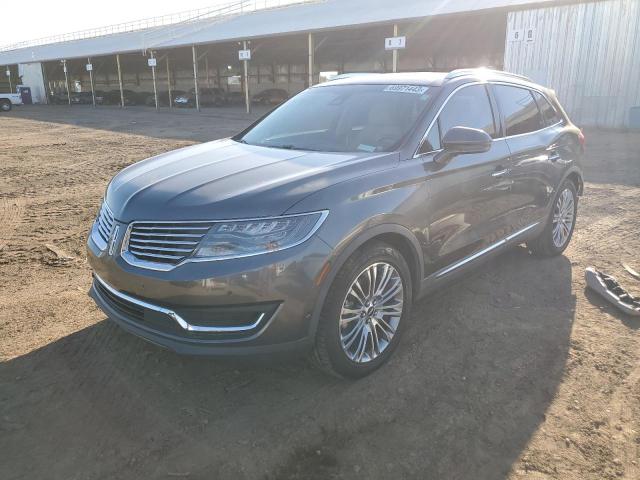 2LMPJ6LP2HBL41188 - 2017 LINCOLN MKX RESERVE 灰色 照片 1