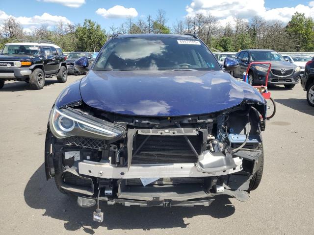 ZASFAKNN4J7B99626 - 2018 ALFA ROMEO STELVIO TI SPORT BLUE photo 5