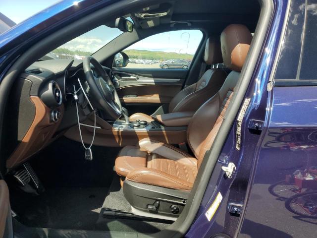 ZASFAKNN4J7B99626 - 2018 ALFA ROMEO STELVIO TI SPORT BLUE photo 7