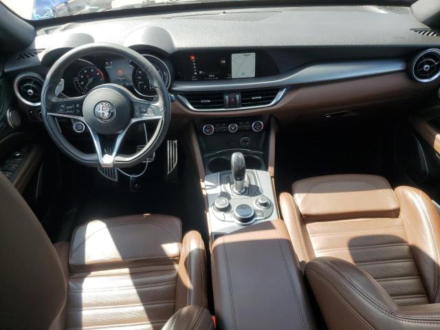 ZASFAKNN4J7B99626 - 2018 ALFA ROMEO STELVIO TI SPORT BLUE photo 8
