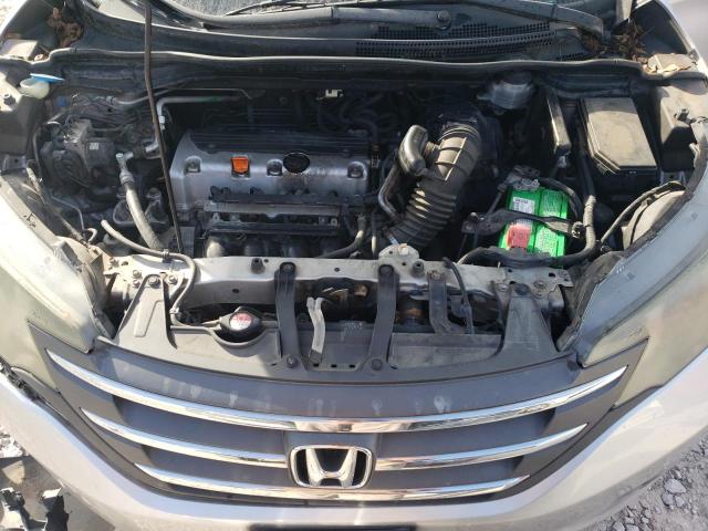 JHLRM3H76CC002114 - 2012 HONDA CR-V EXL SILVER photo 12