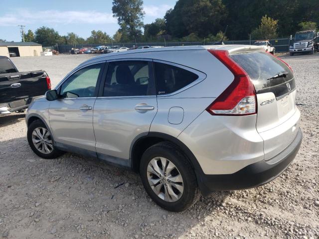 JHLRM3H76CC002114 - 2012 HONDA CR-V EXL SILVER photo 2