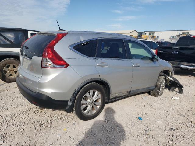 JHLRM3H76CC002114 - 2012 HONDA CR-V EXL SILVER photo 3