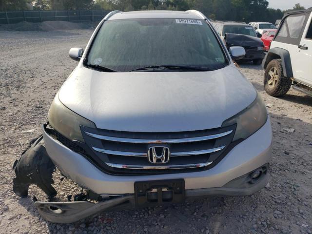 JHLRM3H76CC002114 - 2012 HONDA CR-V EXL SILVER photo 5