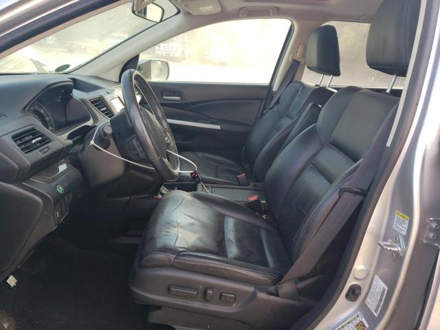 JHLRM3H76CC002114 - 2012 HONDA CR-V EXL SILVER photo 7