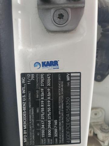 4JGDF7CE9DA158350 - 2013 MERZ GL 450 4MATIC BEIGE photo 13