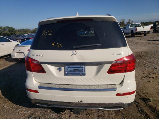 4JGDF7CE6DA226569 - 2013 MERCEDES-BENZ GL 450 4MATIC WHITE photo 6