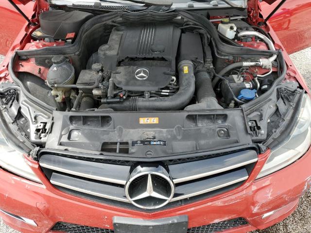 WDDGJ4HB7EG284658 - 2014 MERCEDES-BENZ C 250 RED photo 11