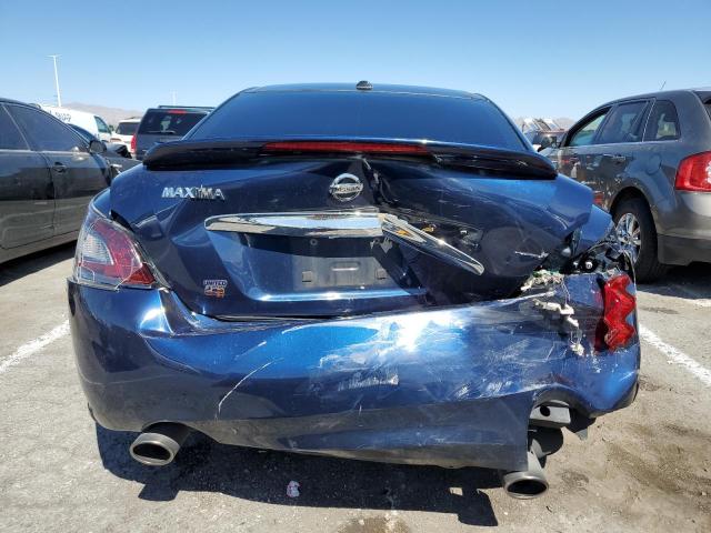 1N4AA5AP8DC801327 - 2013 NISSAN MAXIMA S BLUE photo 6