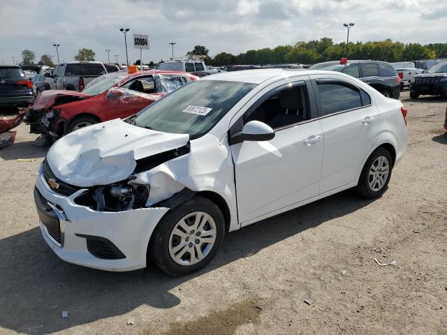 1G1JB5SHXJ4121099 - 2018 CHEVROLET SONIC LS WHITE photo 1