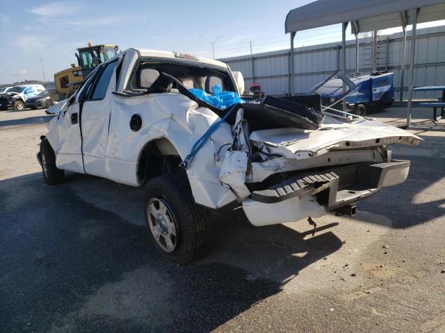 1FTEX1CM8EFB66857 - 2014 FORD F150 SUPER CAB WHITE photo 2