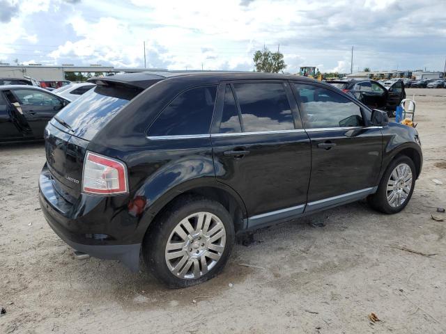 2FMDK39C48BA82282 - 2008 FORD EDGE LIMITED BLACK photo 3