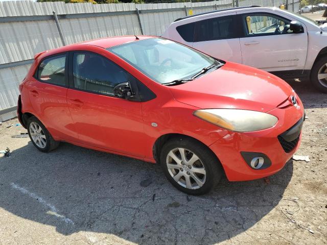 JM1DE1LZ6C0151321 - 2012 MAZDA MAZDA2 RED photo 4