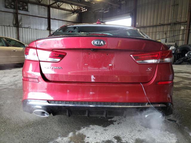 5XXGT4L38KG286653 - 2019 KIA OPTIMA LX RED photo 6