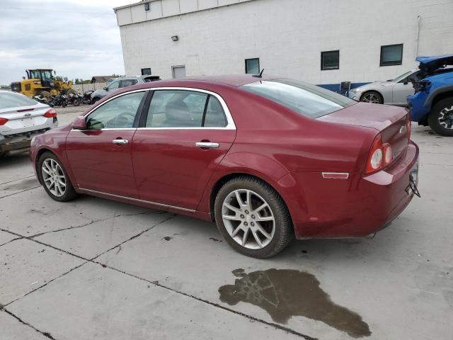 1G1ZK57769F134998 - 2009 CHEVROLET MALIBU LTZ MAROON photo 2