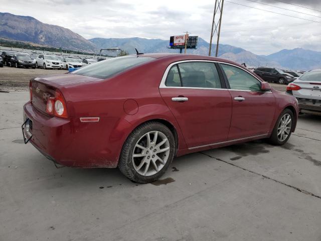 1G1ZK57769F134998 - 2009 CHEVROLET MALIBU LTZ MAROON photo 3