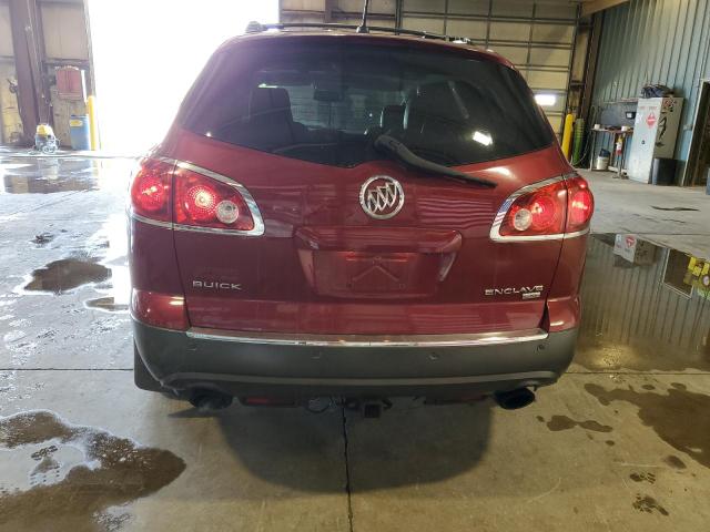 5GAKVCED8BJ115869 - 2011 BUICK ENCLAVE CXL MAROON photo 6