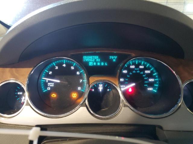 5GAKVCED8BJ115869 - 2011 BUICK ENCLAVE CXL MAROON photo 9