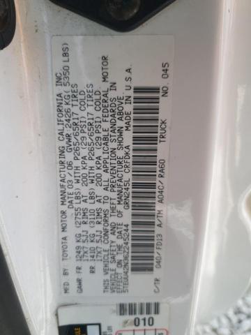 5TEUU42N36Z245244 - 2006 TOYOTA TACOMA ACCESS CAB Սպիտակ լուսանկար 12