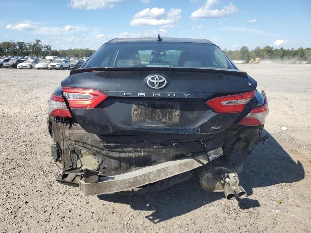 4T1B11HK6KU816316 - 2019 TOYOTA CAMRY L BLACK photo 6