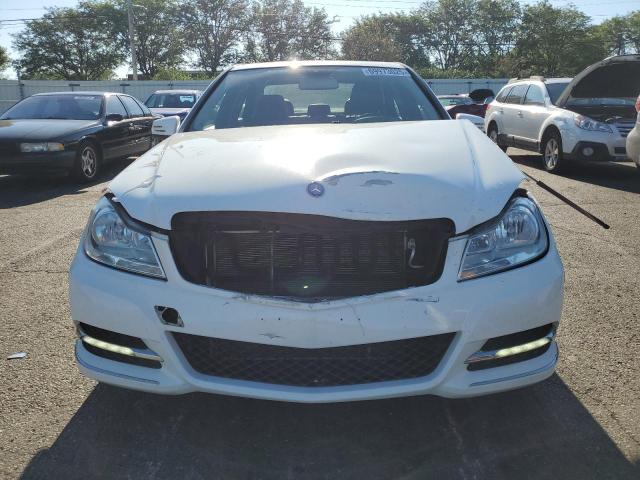 WDDGF8AB2DR270625 - 2013 MERCEDES-BENZ C 300 4MATIC WHITE photo 5