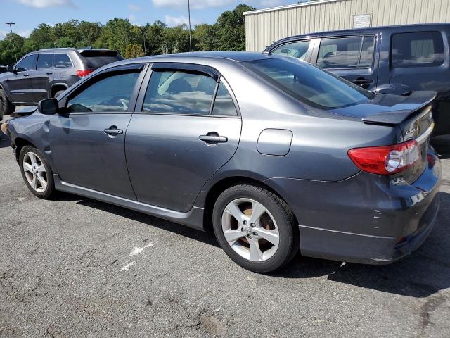 2T1BU4EE4CC824800 - 2012 TOYOTA COROLLA BASE Сірий фото 2