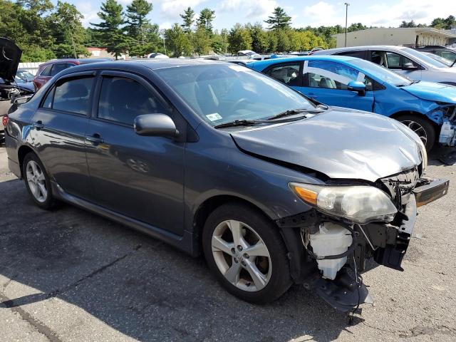 2T1BU4EE4CC824800 - 2012 TOYOTA COROLLA BASE Сірий фото 4