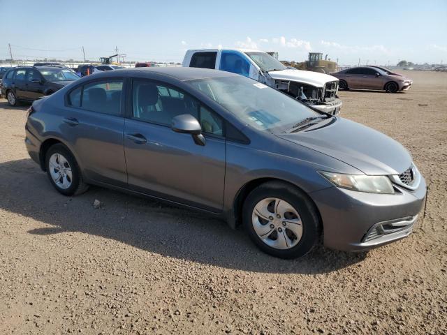 19XFB2F52DE004020 - 2013 HONDA CIVIC LX Grau Foto 4