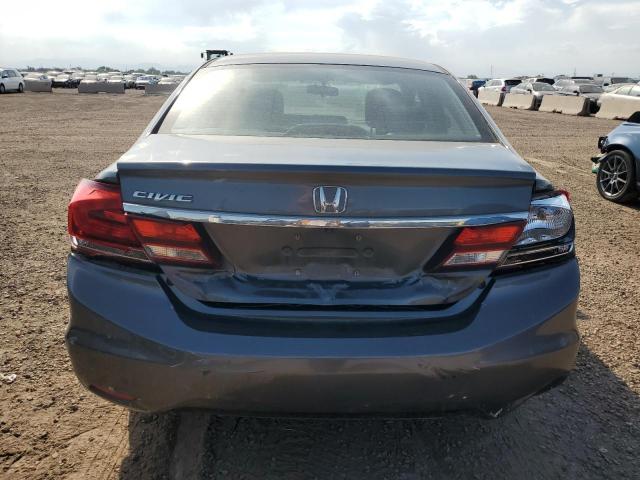 19XFB2F52DE004020 - 2013 HONDA CIVIC LX Grau Foto 6