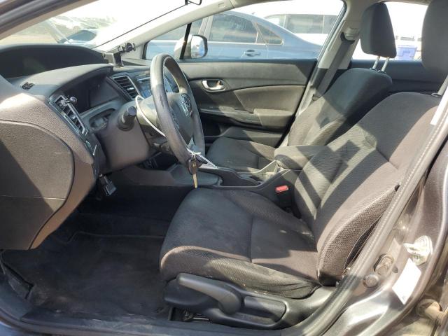 19XFB2F52DE004020 - 2013 HONDA CIVIC LX Grau Foto 7